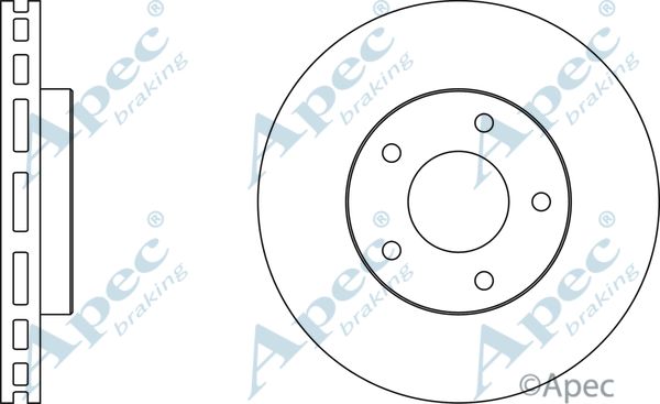 APEC BRAKING Bremžu diski DSK2127